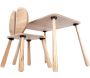 Ensemble table et chaise enfant en aggloméré Bizzy - 5