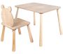 Ensemble table et chaise enfant en aggloméré Bizzy - ASI-1756
