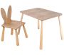 Ensemble table et chaise enfant en aggloméré Bizzy