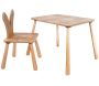 Ensemble table et chaise enfant en aggloméré Bizzy