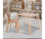 Ensemble table et chaise enfant en aggloméré Bizzy - HANAH HOME