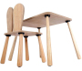 Ensemble table et chaise enfant en aggloméré Bizzy - 5