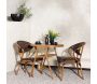 Ensemble table et 2 chaises Abrantes