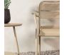 Ensemble table et 2 chaises en aluminium Faro Cafe - 5