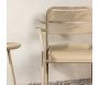 Ensemble table et 2 chaises en aluminium Faro Cafe - 6