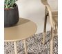 Ensemble table et 2 chaises en aluminium Faro Cafe - 7