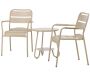 Ensemble table et 2 chaises en aluminium Faro Cafe - VEN-0979