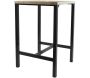 Ensemble table mange debout avec 2 tabourets Loka - CMP-5166