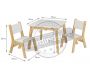 Ensemble table moderne + 2 chaises - KIDKRAFT