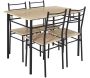 Ensemble table de repas avec 4 chaises Loka