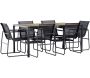 Ensemble table de repas et 6 chaises extérieures Lampedusa