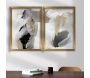 Ensemble de 2 tableaux décoratifs - HANAH HOME