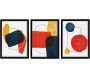 Ensemble de 3 tableaux décoratifs