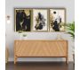 Ensemble de 3 tableaux décoratifs - HANAH HOME