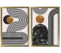 Ensemble de 2 tableaux décoratifs