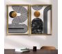 Ensemble de 2 tableaux décoratifs - HANAH HOME