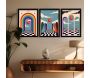 Ensemble de 3 tableaux décoratifs - 5