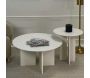 Ensemble de 2 tables en aggloméré Leo - HANAH HOME