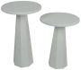 Ensemble de 2 tables d'appoint Lilyum
