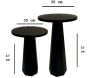 Ensemble de 2 tables d'appoint Lilyum - ASI-1989
