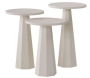 Ensemble de 3 tables d'appoint Lilyum