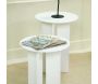 Ensemble de 2 tables d'appoint en aggloméré Leo - HANAH HOME