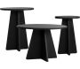 Ensemble de 3 tables basses Mushroom