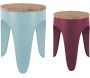 Ensemble de 2 tabourets Double Funky