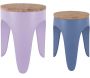 Ensemble de 2 tabourets Double Funky