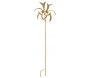 Eolienne en métal laqué ocre antique