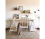 Equerre triangle en pin brut - 7