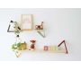 Equerre triangle en pin brut - 7,92