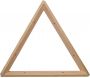 Equerre triangle en pin brut