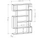 Etagère en aggloméré Mito - ASI-0404