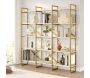 Etagère en aggloméré imitation marbre et métal Vig - 399