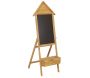 Tableau noir Maison sur pieds avec rangement