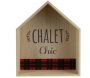 Etagère en bois maison chalet chic 30 cm - THE HOME DECO FACTORY