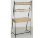 Étagère bureau en bois et métal - AUB-6361