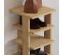 Etagère à chaussures en aggloméré Ayka - 5