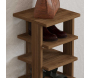 Etagère à chaussures en aggloméré Ayka - 5