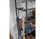 Etagère à chaussures en métal et bois Tower - 145