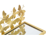 Etagère chevet en métal doré Butterfly 43 x 19.2 x 16.5 cm (Lot de 2) - 6