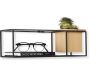 Etagère design avec jardinière