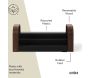Étagère à épices extensible 3 niveaux Bellwood - 6