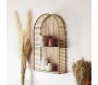 Etagère fenêtre en métal et MDF Java - THE HOME DECO FACTORY