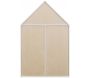 Etagère maison en bois 4 cases Paul - 63,90