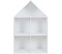 Etagère maison en bois 4 cases Paul - CMP-2651