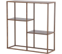Etagère en métal et MDF Staal 80 x 26 x 81 cm - 6