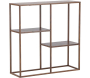 Etagère en métal et MDF Staal 80 x 26 x 81 cm