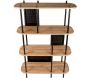 Etagère en métal imitation bois  Cabinet - 5
